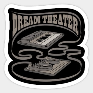 Dream Theater Exposed Cassette Sticker